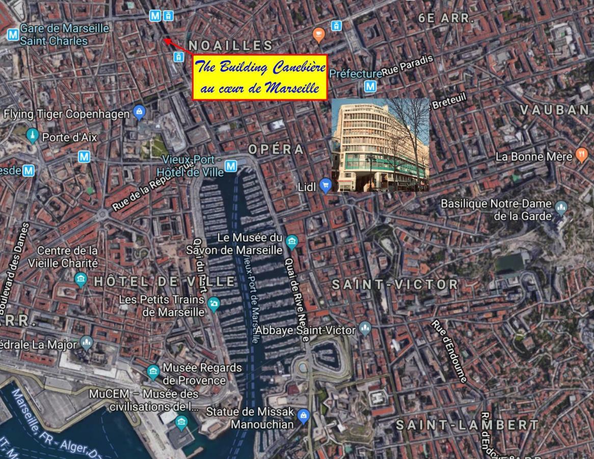 The Building Canebiere Marseille Luaran gambar
